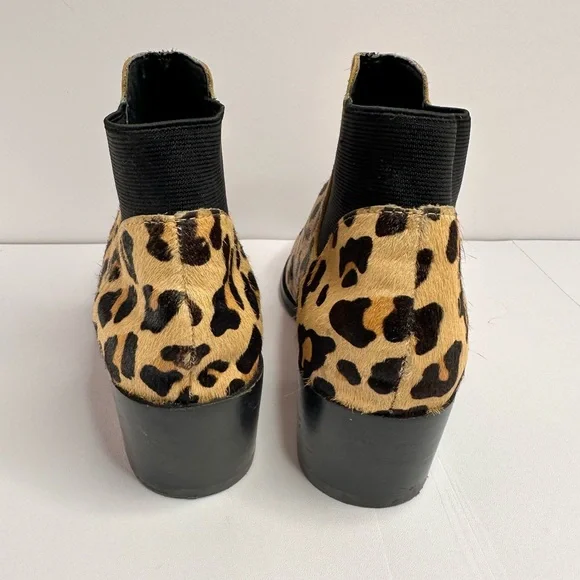Steve Madden Womens Palace Leopard Print
Calf Hair Ankle Boots - Picture 11 of 14